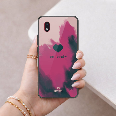 Samsung Galaxy A01 Core Cover - Onation Heart Series - HQ Premium Shine Durable Shatterproof Case
