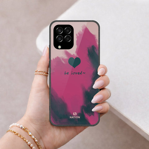 Samsung Galaxy M33 Cover - Onation Heart Series - HQ Premium Shine Durable Shatterproof Case