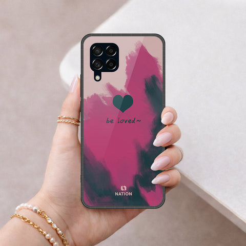 Samsung Galaxy M53 Cover - Onation Heart Series - HQ Premium Shine Durable Shatterproof Case
