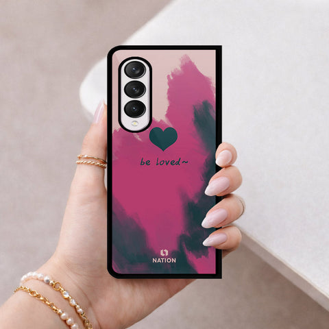 Samsung Galaxy Z Fold 4 5G Cover - Onation Heart Series - HQ Premium Shine Durable Shatterproof Case
