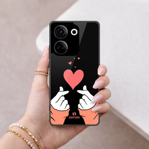 Tecno Camon 20 Cover - Onation Heart Series - HQ Premium Shine Durable Shatterproof Case
