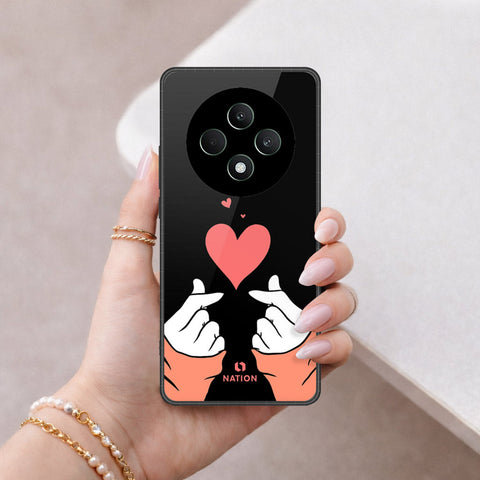 Oppo F27 Cover - Onation Heart Series - HQ Premium Shine Durable Shatterproof Case
