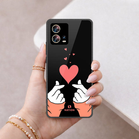 Motorola Moto S30 Pro Cover - Onation Heart Series - HQ Premium Shine Durable Shatterproof Case