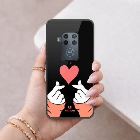 Motorola One Zoom Cover - Onation Heart Series - HQ Premium Shine Durable Shatterproof Case