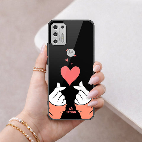 Motorola Moto G Stylus 5G 2021 Cover - Onation Heart Series - HQ Premium Shine Durable Shatterproof Case