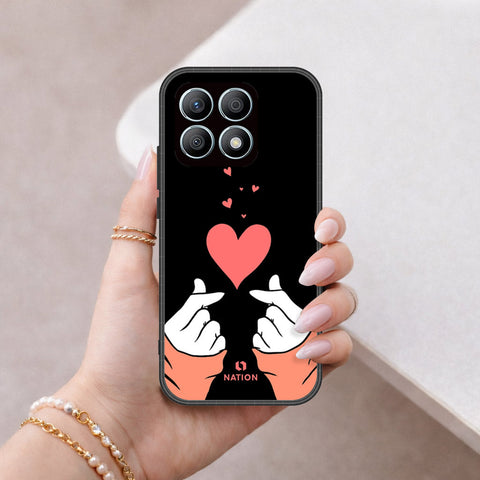 Honor X8a Cover - Onation Heart Series - HQ Premium Shine Durable Shatterproof Case