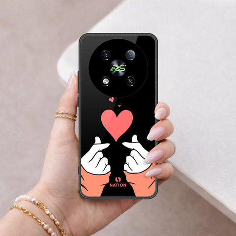 itel RS4 Cover - Onation Heart Series - HQ Premium Shine Durable Shatterproof Case