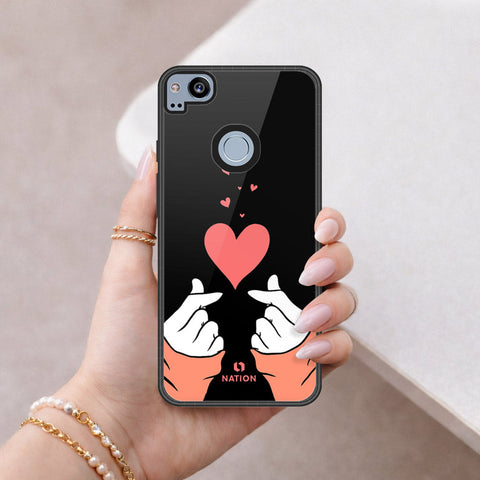 Google Pixel 2 Cover - Onation Heart Series - HQ Premium Shine Durable Shatterproof Case