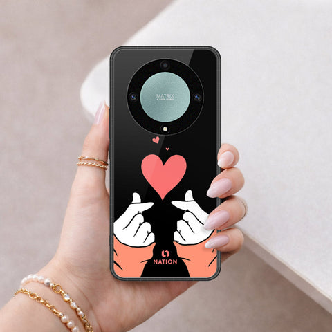 Honor X40 Cover - Onation Heart Series - HQ Premium Shine Durable Shatterproof Case