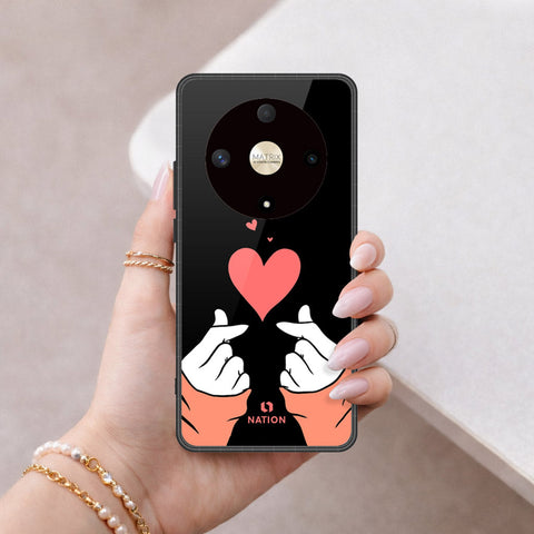 Honor Magic 6 Lite Cover - Onation Heart Series - HQ Premium Shine Durable Shatterproof Case