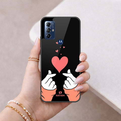 Motorola G Pure 2022 Cover - Onation Heart Series - HQ Premium Shine Durable Shatterproof Case
