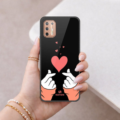 Motorola Moto G9 Plus Cover - Onation Heart Series - HQ Premium Shine Durable Shatterproof Case
