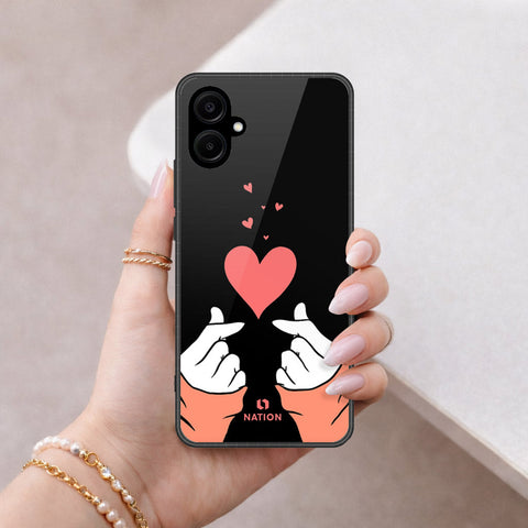 Samsung Galaxy F06 5G Cover - Onation Heart Series - HQ Premium Shine Durable Shatterproof Case
