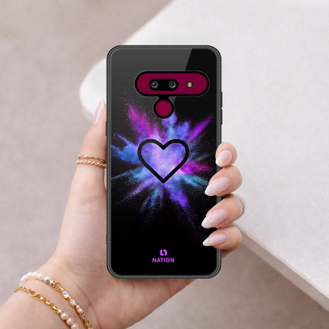 LG G8 ThinQ Cover - Onation Heart Series - HQ Premium Shine Durable Shatterproof Case