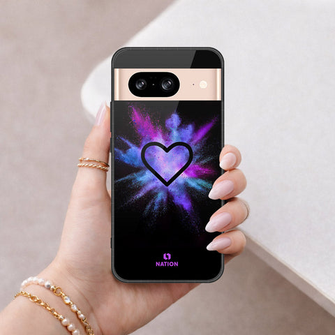 Google Pixel 8 Cover - Onation Heart Series - HQ Premium Shine Durable Shatterproof Case