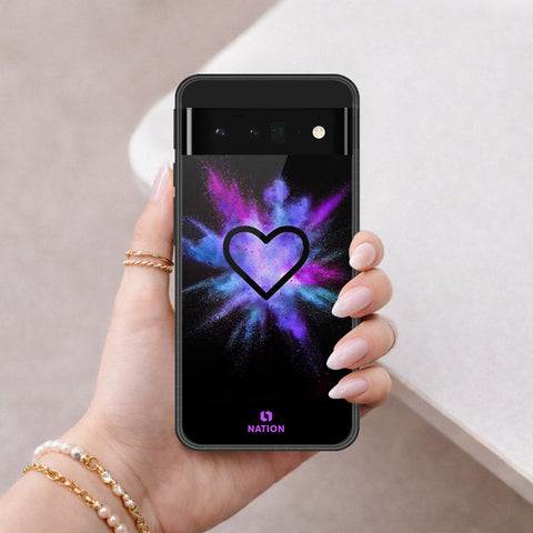 Google Pixel 6 Pro Cover - Onation Heart Series - HQ Premium Shine Durable Shatterproof Case