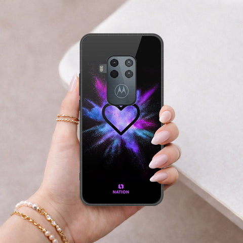 Motorola One Zoom Cover - Onation Heart Series - HQ Premium Shine Durable Shatterproof Case