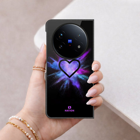 Vivo X Fold 5 Cover - Onation Heart Series - HQ Premium Shine Durable Shatterproof Case