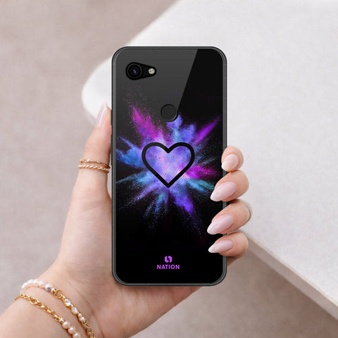 Google Pixel 3a XL Cover - Onation Heart Series - HQ Premium Shine Durable Shatterproof Case