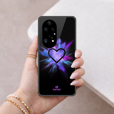 Huawei P50 Pro Cover - Onation Heart Series - HQ Premium Shine Durable Shatterproof Case