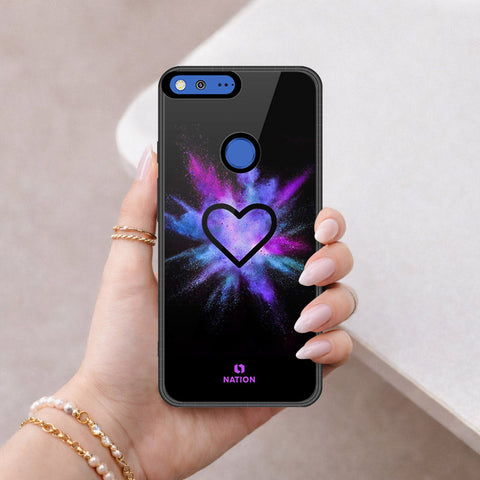 Google Pixel Cover - Onation Heart Series - HQ Premium Shine Durable Shatterproof Case