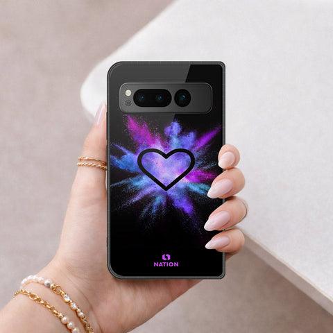 Google Pixel Fold Cover - Onation Heart Series - HQ Premium Shine Durable Shatterproof Case