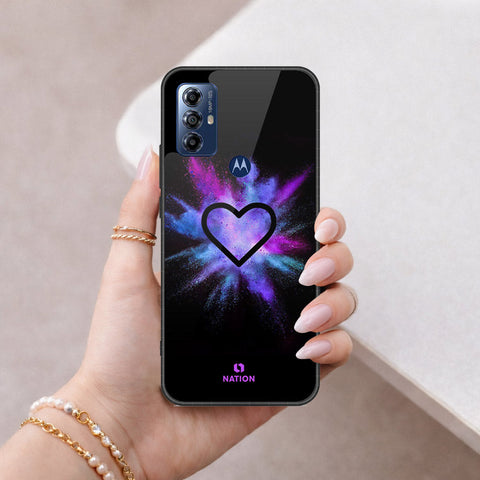 Motorola G Pure 2022 Cover - Onation Heart Series - HQ Premium Shine Durable Shatterproof Case