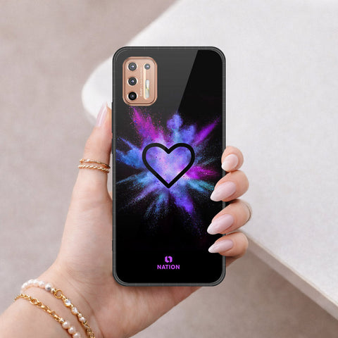 Motorola Moto G9 Plus Cover - Onation Heart Series - HQ Premium Shine Durable Shatterproof Case