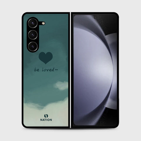 Samsung Galaxy Z Fold 5 5G  Cover- Onation Heart Series - HQ Premium Shine Durable Shatterproof Case (Fast Delivery) (SU)