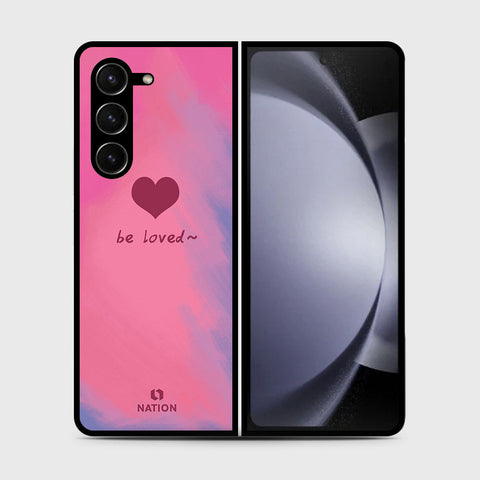 Samsung Galaxy Z Fold 5 5G  Cover- Onation Heart Series - HQ Premium Shine Durable Shatterproof Case (Fast Delivery) (SU)
