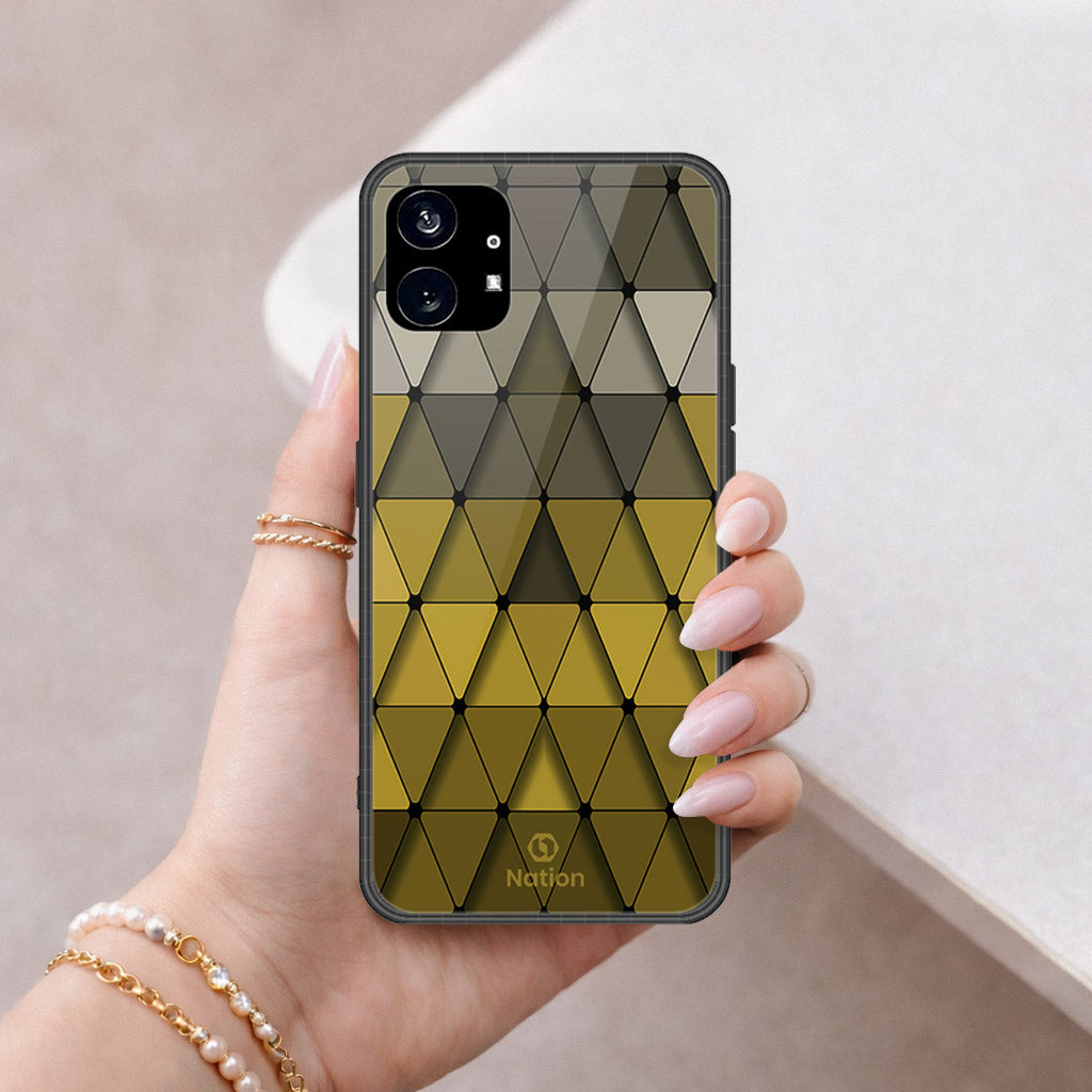 Nothing Phone 1 Cover - ONation Pyramid Series - HQ Premium Shine Durable Shatterproof Case