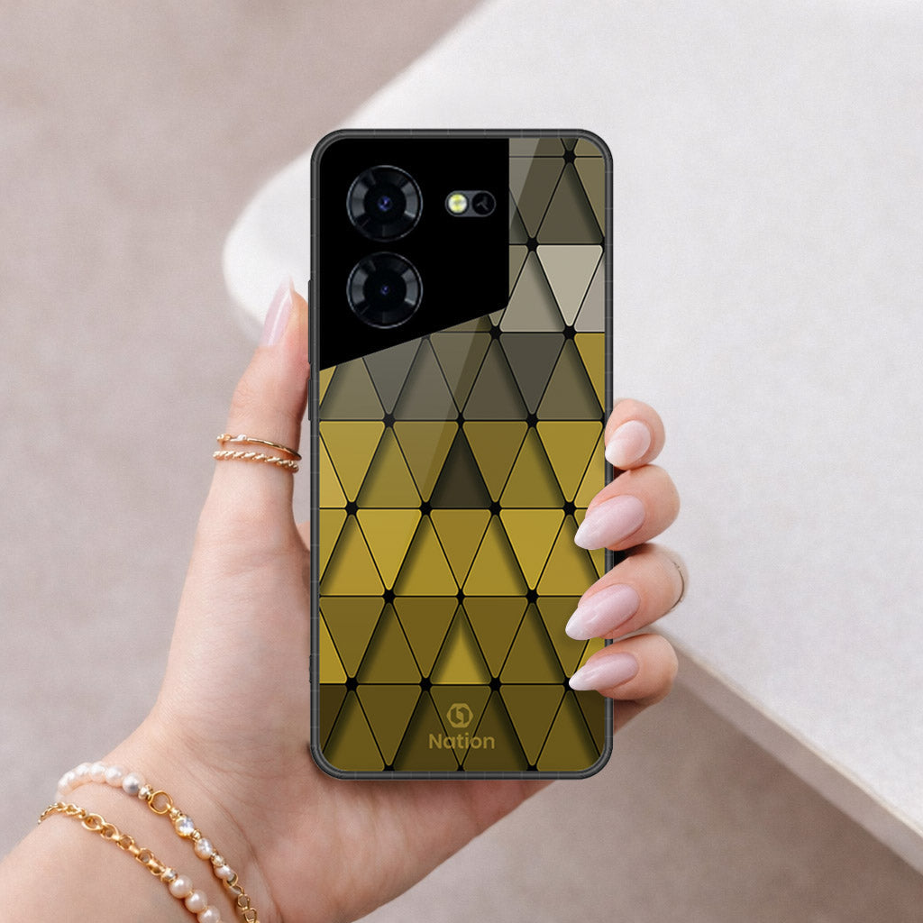 Tecno Pova 5 Cover - ONation Pyramid Series - HQ Premium Shine Durable Shatterproof Case