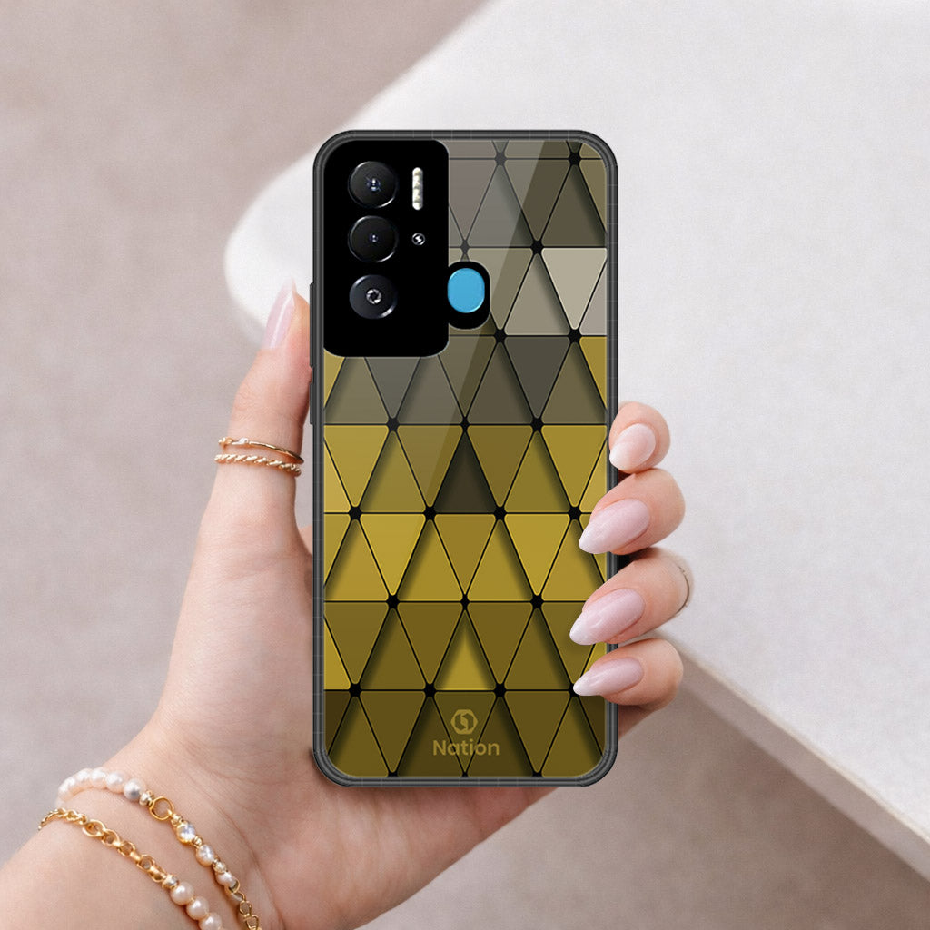 Tecno Pova Neo Cover - ONation Pyramid Series - HQ Premium Shine Durable Shatterproof Case