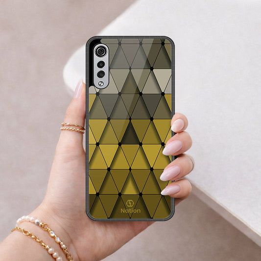 LG Velvet 5G Cover - ONation Pyramid Series - HQ Premium Shine Durable Shatterproof Case