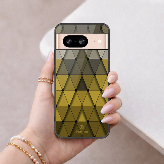 Google Pixel 8 Cover - ONation Pyramid Series - HQ Premium Shine Durable Shatterproof Case