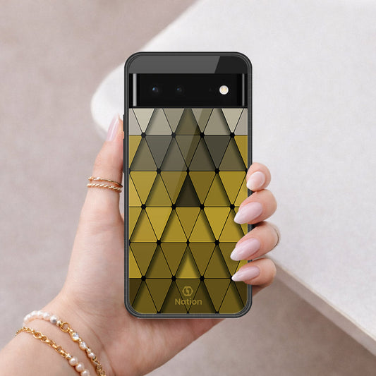 Google Pixel 6 Cover - ONation Pyramid Series - HQ Premium Shine Durable Shatterproof Case