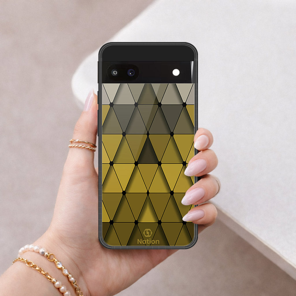 Google Pixel 6a Cover - ONation Pyramid Series - HQ Premium Shine Durable Shatterproof Case