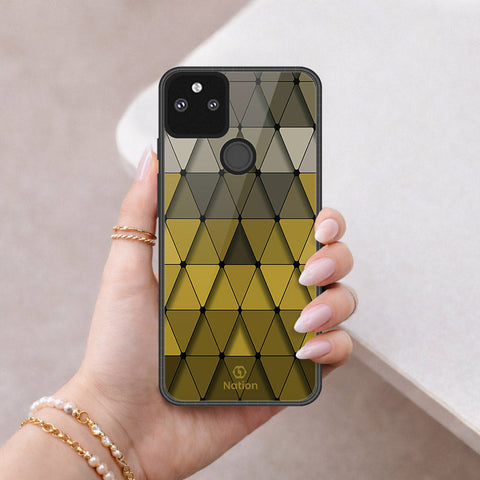 Google Pixel 5a 5G Cover - ONation Pyramid Series - HQ Premium Shine Durable Shatterproof Case