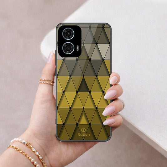 Motorola Moto G24 Power Cover - ONation Pyramid Series - HQ Premium Shine Durable Shatterproof Case