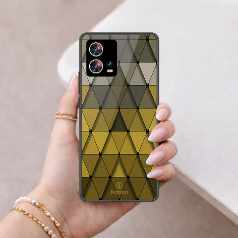 Motorola Moto S30 Pro Cover - ONation Pyramid Series - HQ Premium Shine Durable Shatterproof Case