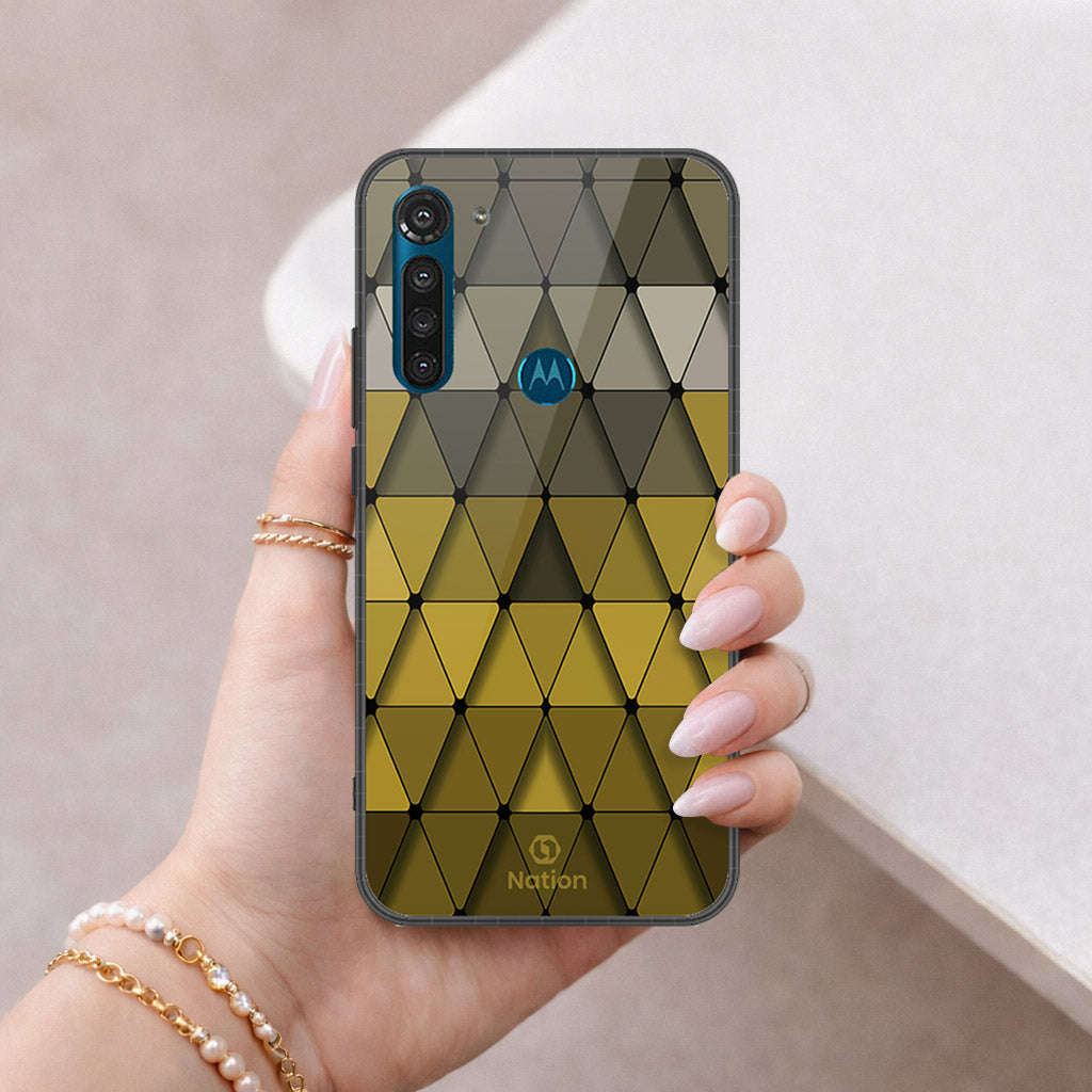 Motorola Moto G8 Power Cover - ONation Pyramid Series - HQ Premium Shine Durable Shatterproof Case