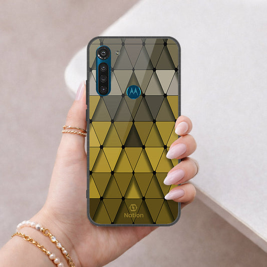Motorola Moto G8 Power Cover - ONation Pyramid Series - HQ Premium Shine Durable Shatterproof Case