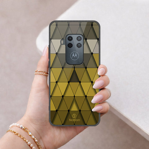 Motorola One Zoom Cover - ONation Pyramid Series - HQ Premium Shine Durable Shatterproof Case