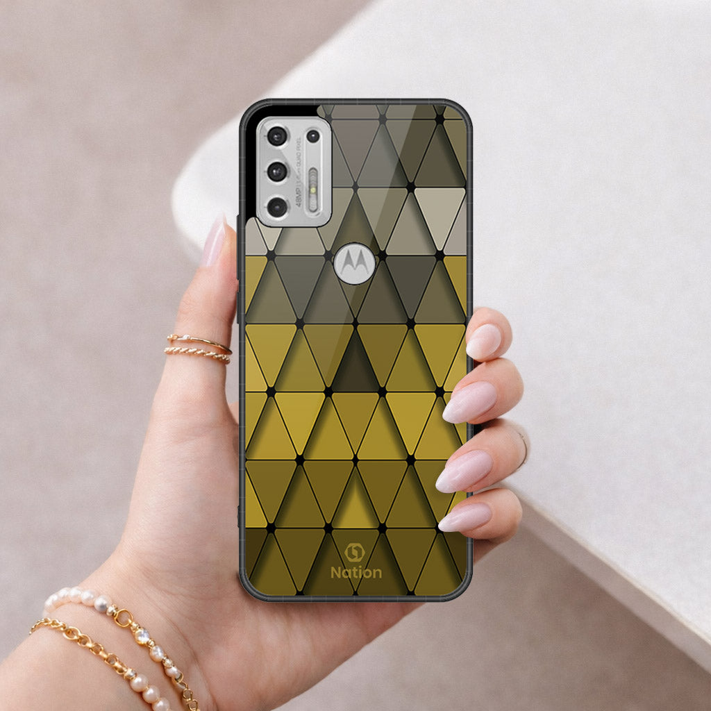 Motorola Moto G Stylus 5G 2021 Cover - ONation Pyramid Series - HQ Premium Shine Durable Shatterproof Case