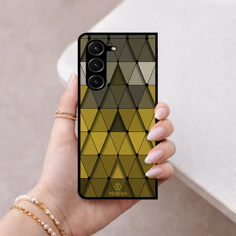 Samsung Galaxy Z Fold 5 5G Cover - ONation Pyramid Series - HQ Premium Shine Durable Shatterproof Case