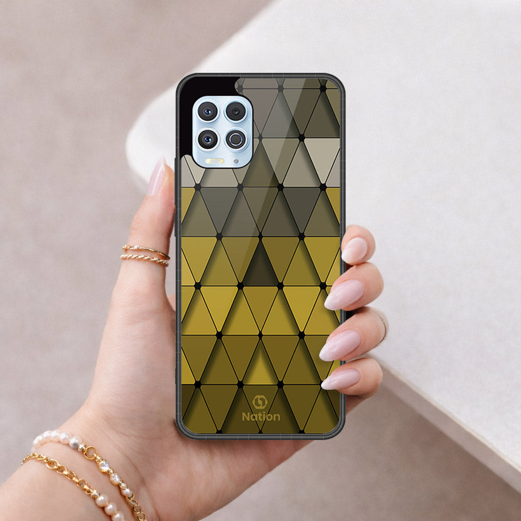 Motorola Edge S Cover - ONation Pyramid Series - HQ Premium Shine Durable Shatterproof Case