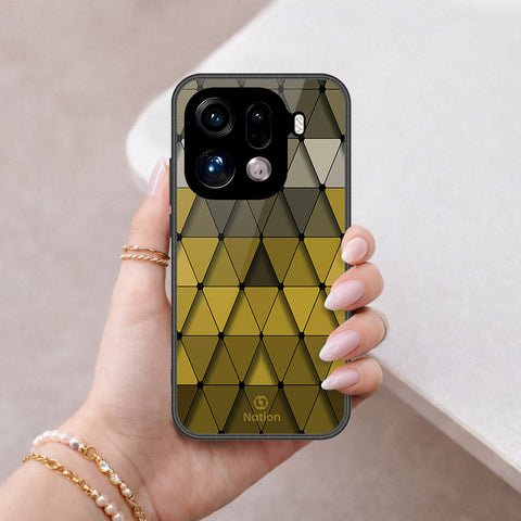 Oppo Find X9 Pro Cover - ONation Pyramid Series - HQ Premium Shine Durable Shatterproof Case