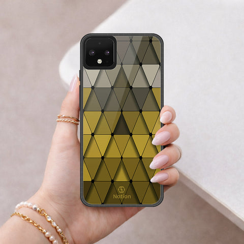 Google Pixel 4 Cover - ONation Pyramid Series - HQ Premium Shine Durable Shatterproof Case