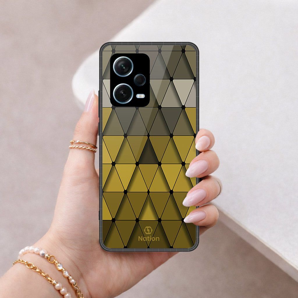 Xiaomi Poco X5 Cover - ONation Pyramid Series - HQ Premium Shine Durable Shatterproof Case