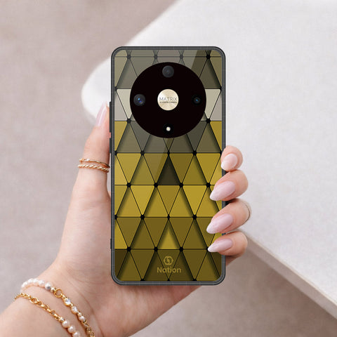 Honor X9a Cover - ONation Pyramid Series - HQ Premium Shine Durable Shatterproof Case